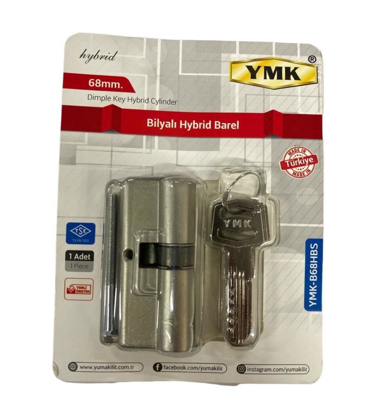 YMK YUMA BİLYALI BAREL SATEN ( 68 MM )